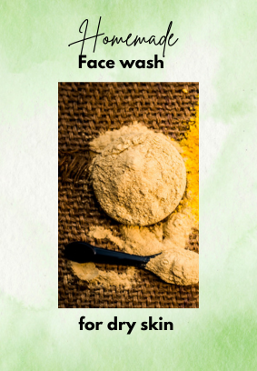 Homemade face wash for Dry skin- DIY By Dermatologist