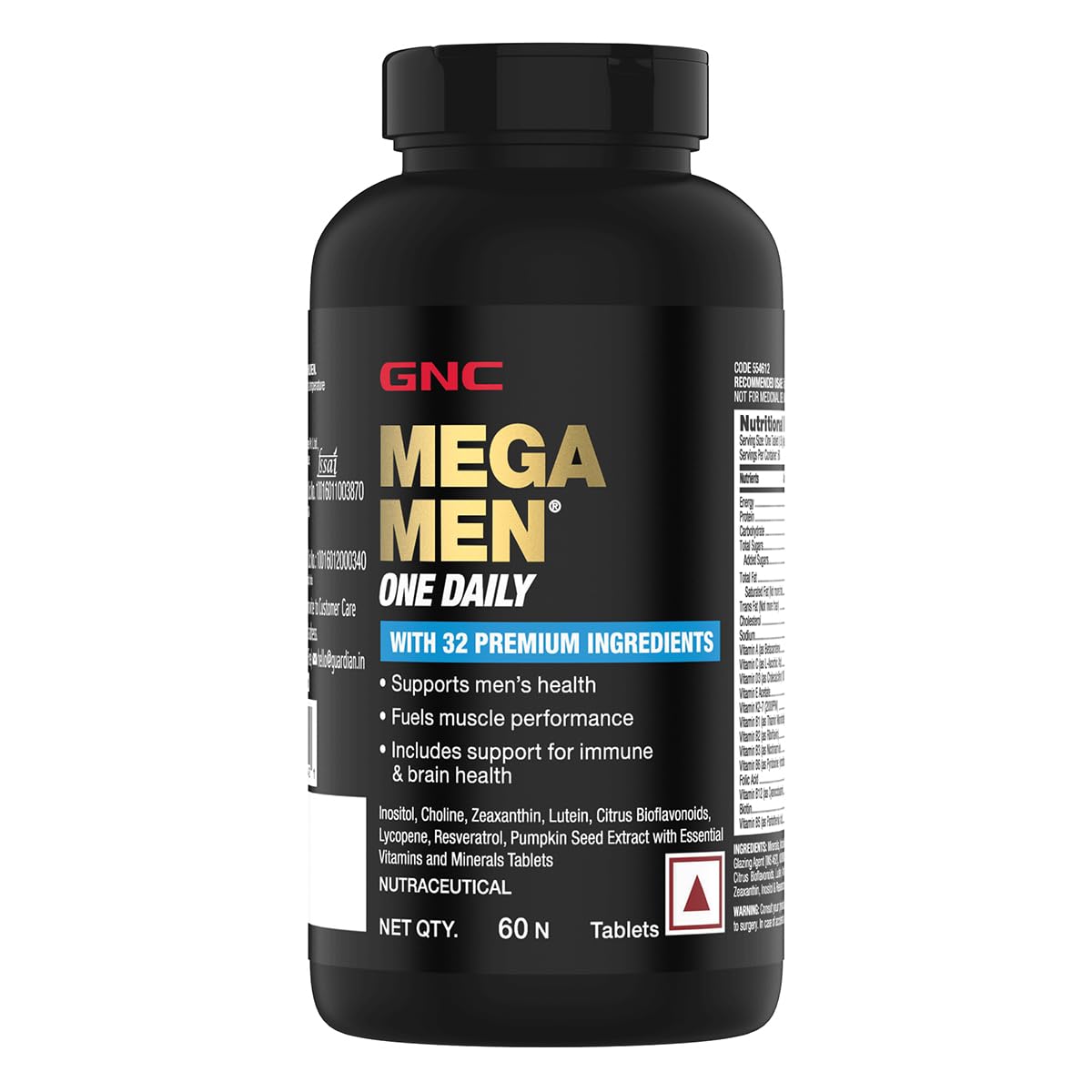 Step 4: GNC Mega Men One Daily Multivitamin
