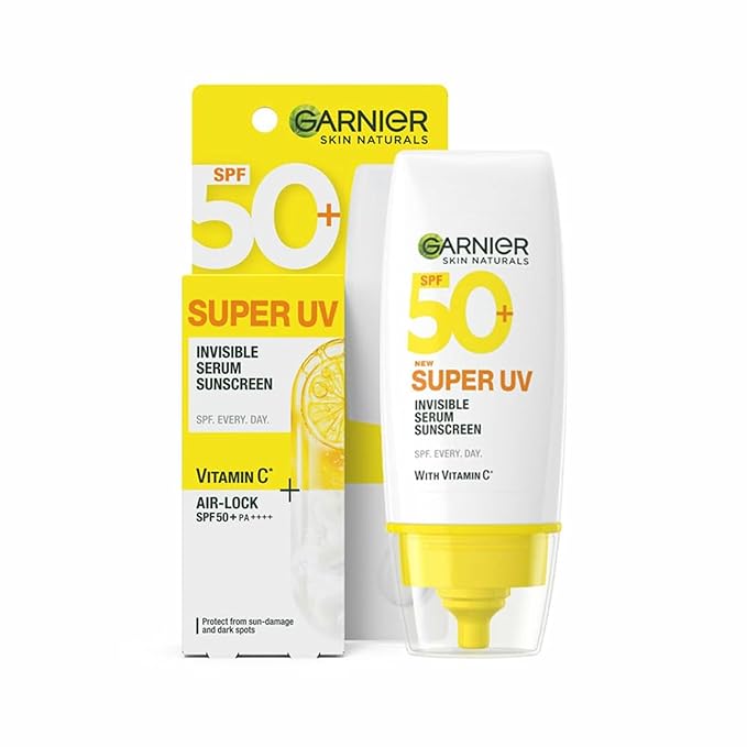 Step 3: Garnier Super UV Invisible Serum Sunscreen SPF 50
