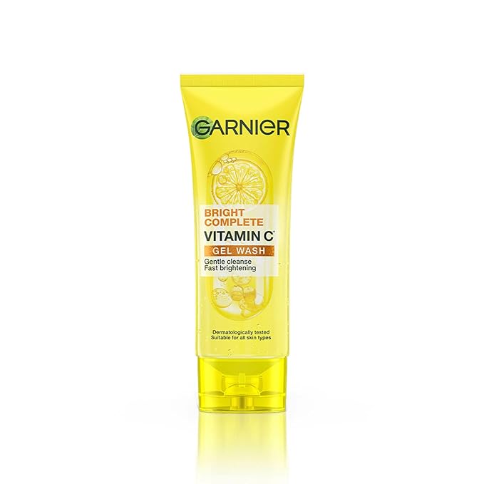 Step 1: Garnier Skin Naturals Bright Complete Vitamin C Face Wash Gel