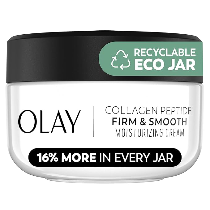 Step 2: Olay Firm & Smooth Collagen Peptide Face Moisturizer