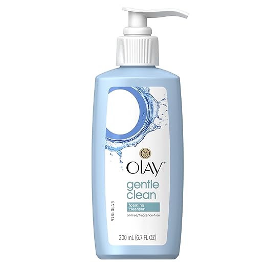 Step 1: Olay Facial Cleanser for Sensitive