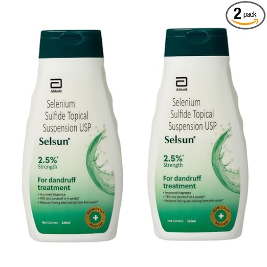 Step 2: Selsun Anti-Dandruff Shampoo