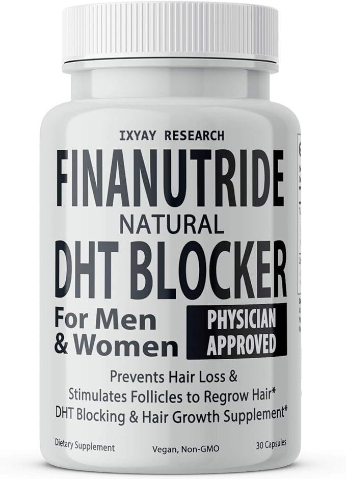 Step 5: Finanutride Natural DHT Blocker & Hair Growth Capsules
