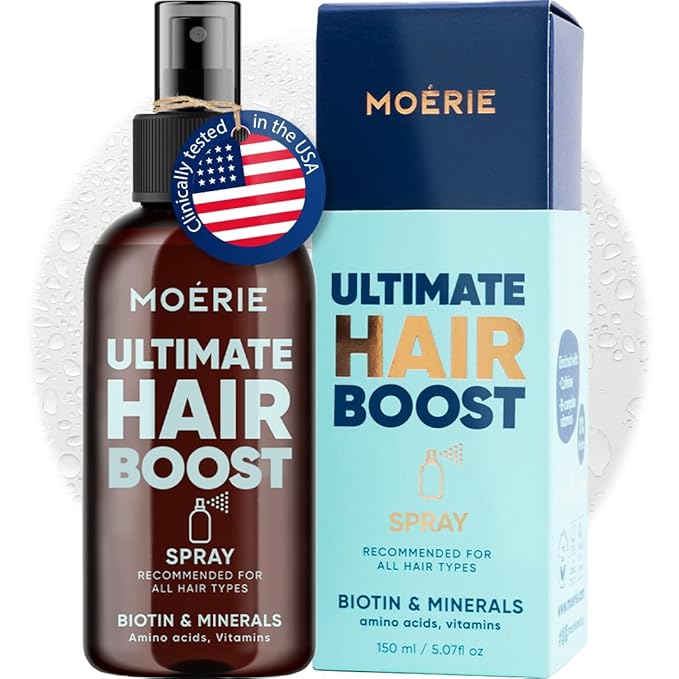 Step 4: Moerie Ultimate Hair Growth Spray