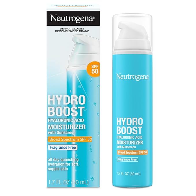 Step 3: Neutrogena Hydro Boost Sunscreen SPF 50