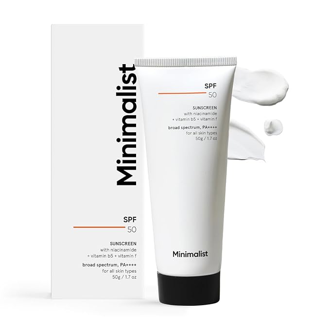 Step 4: Minimalist Sunscreen SPF 50 PA++++ with Vitamins