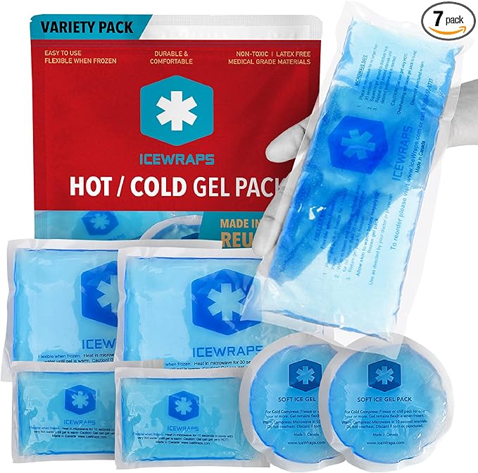 Step 1: Cold compresses