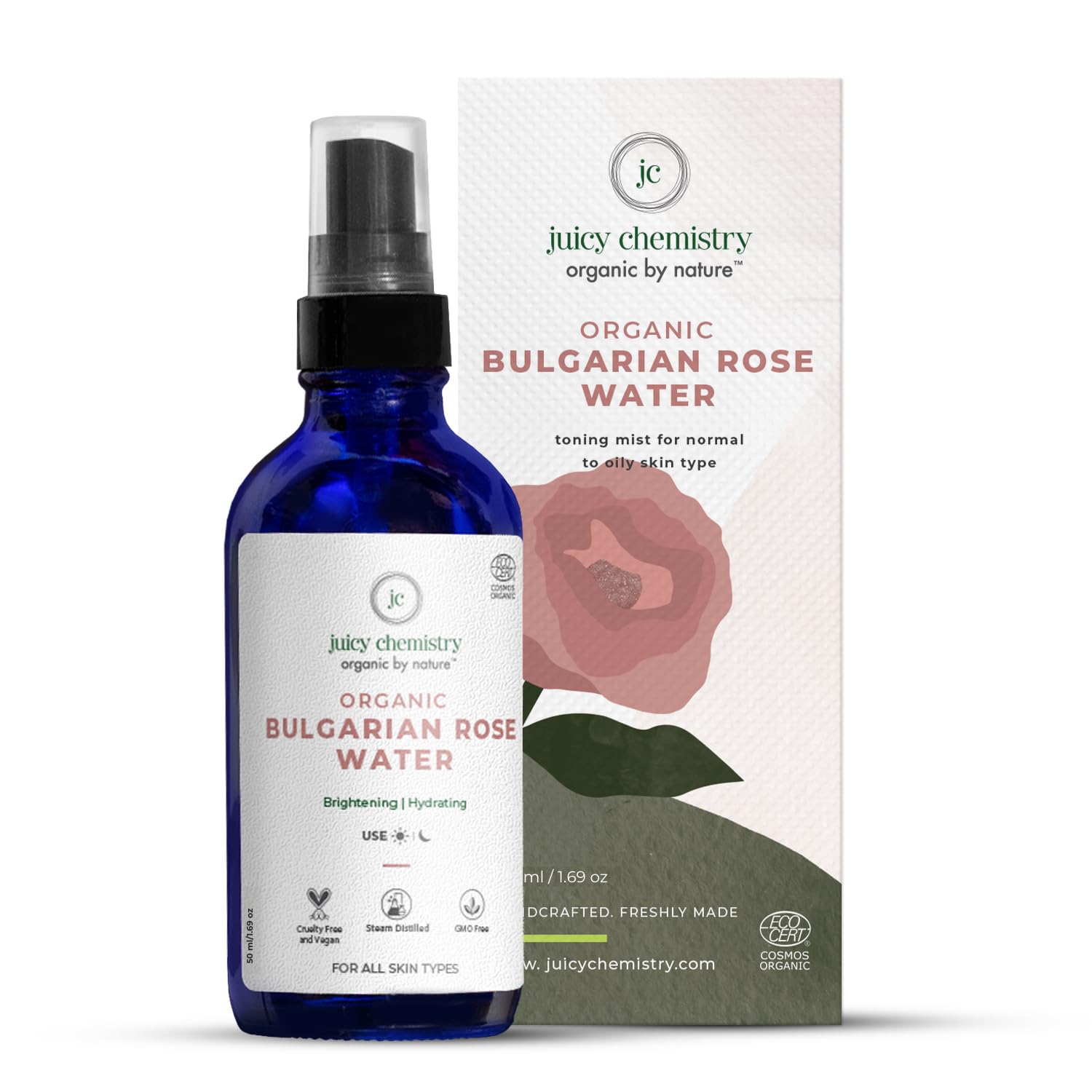 Juicy Chemistry Rose water