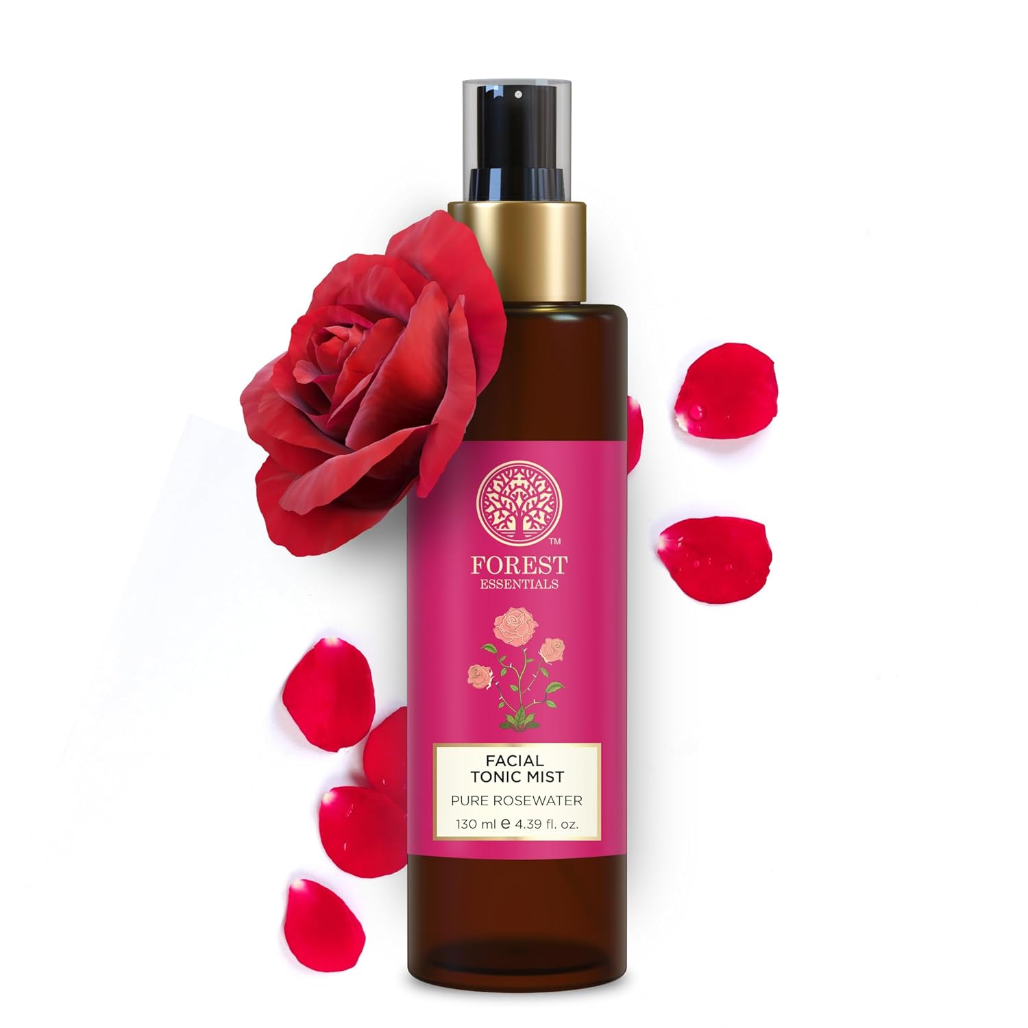 Forest Essentials Pure Rosewater Facial Tonic Mist