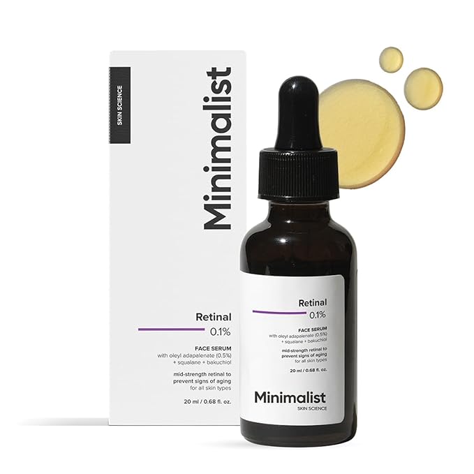 Minimalist 0.1% Retinal Serum