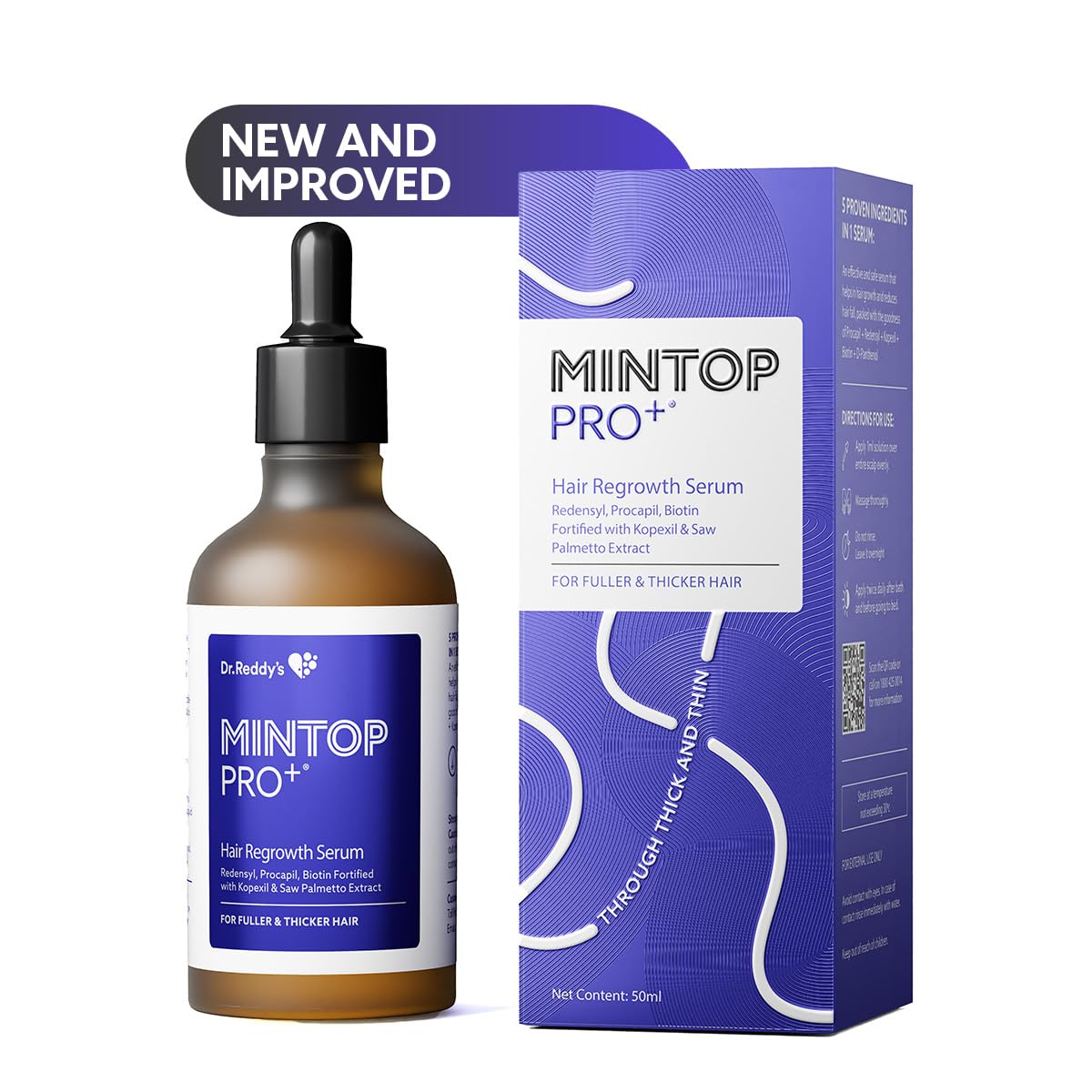 Step 2: Mintop Pro Plus Hair Regrowth Serum