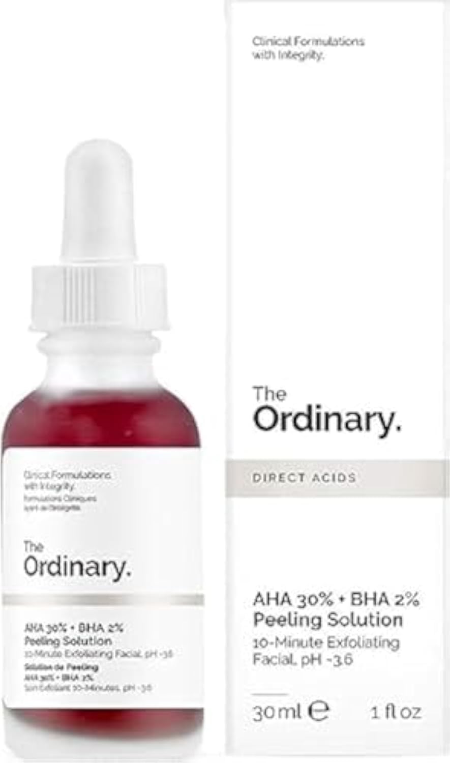 The Ordinary AHA 30% + BHA 2% Peeling Solution