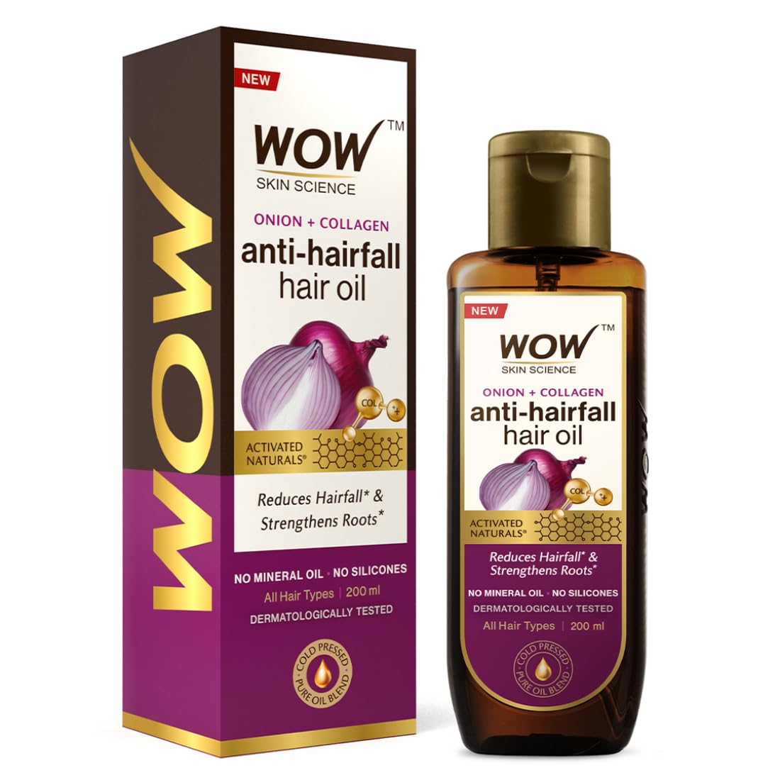 WOW Onion Black Seed Hair Oil