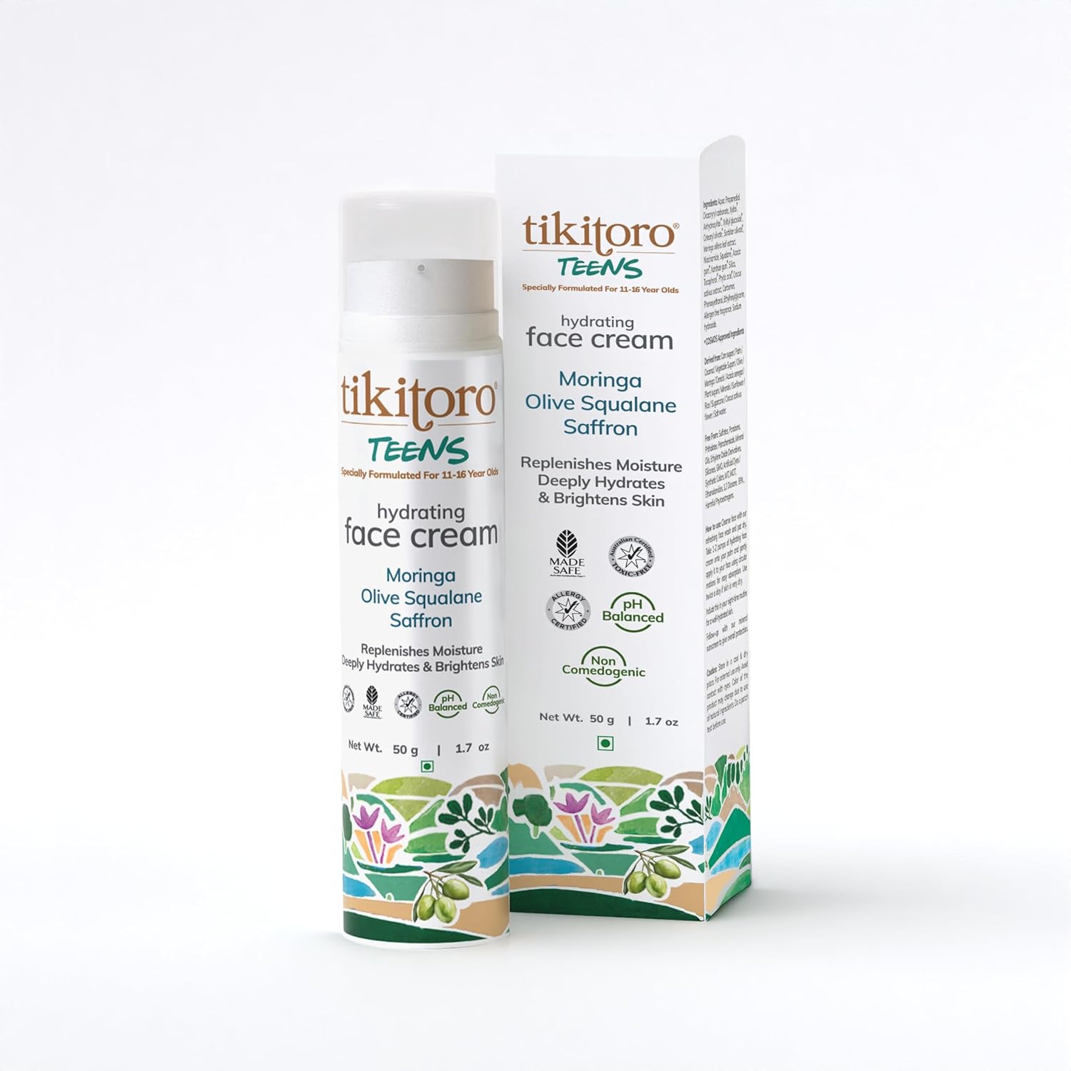 Tikitoro Teens Hydrating Face Cream