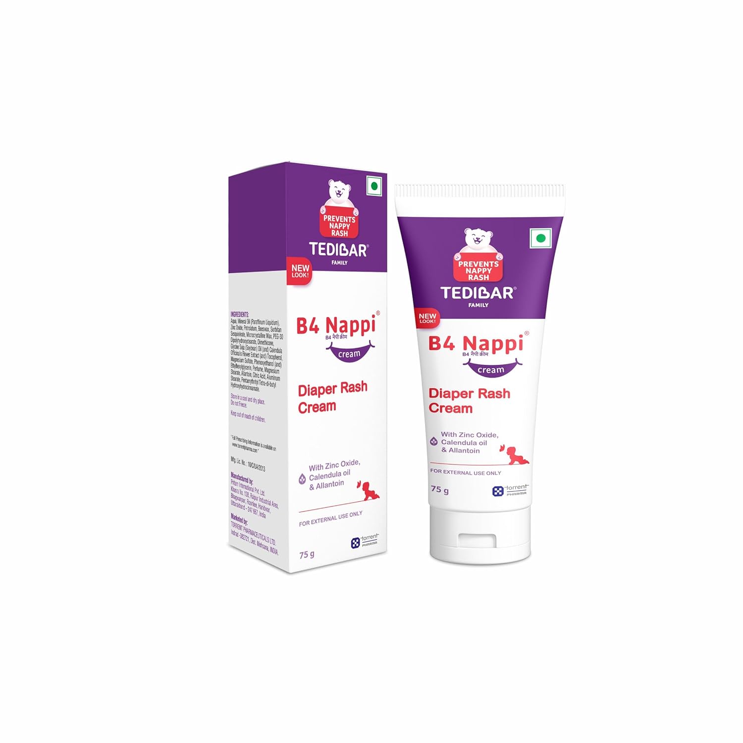 Tedibar B4 Nappi Cream