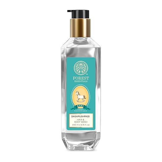 Forest Essentials Baby Hair & Body Wash Dasapushpadi