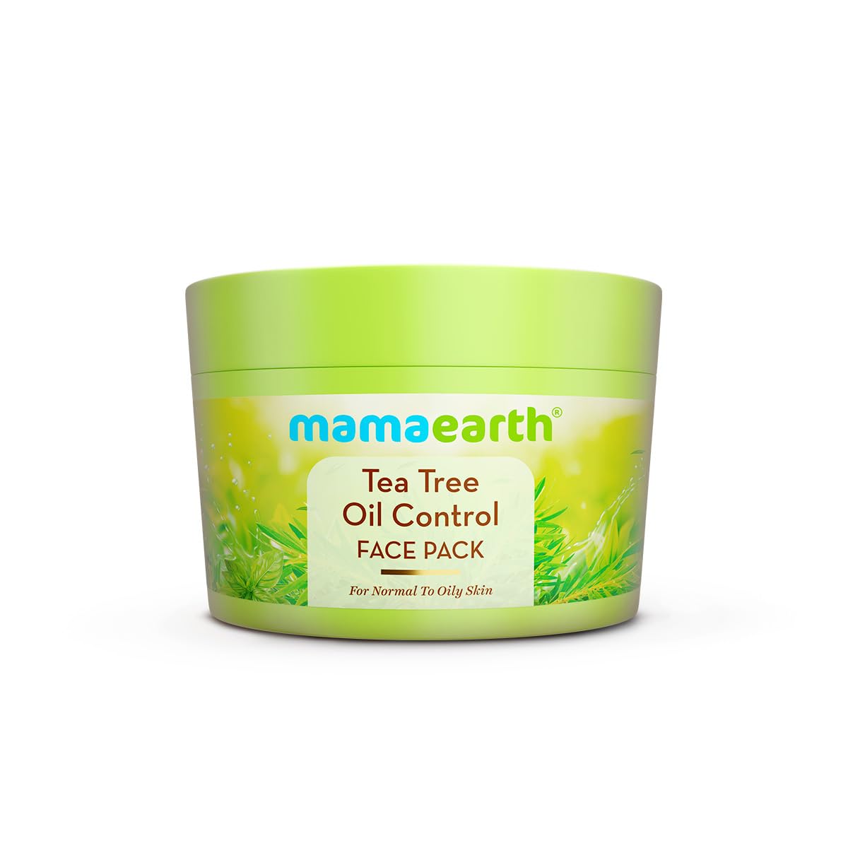 Tea Tree Oil Control Face Pack with Tea Tree & Salicylic Acid for Normal to Oily Skin (Tea Tree Face Mask)