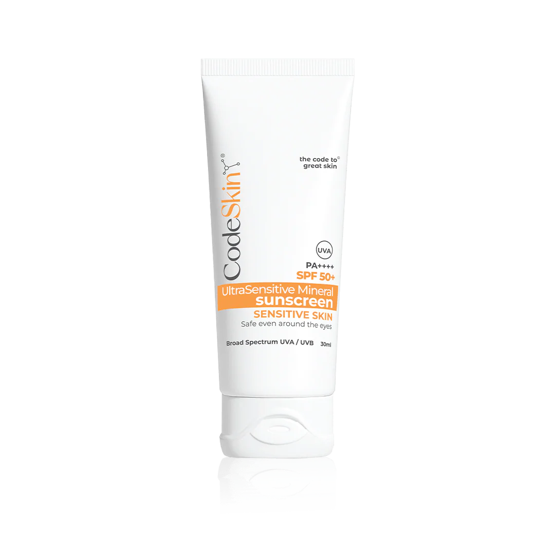CodeSkin UltraSensitive Mineral Sunscreen