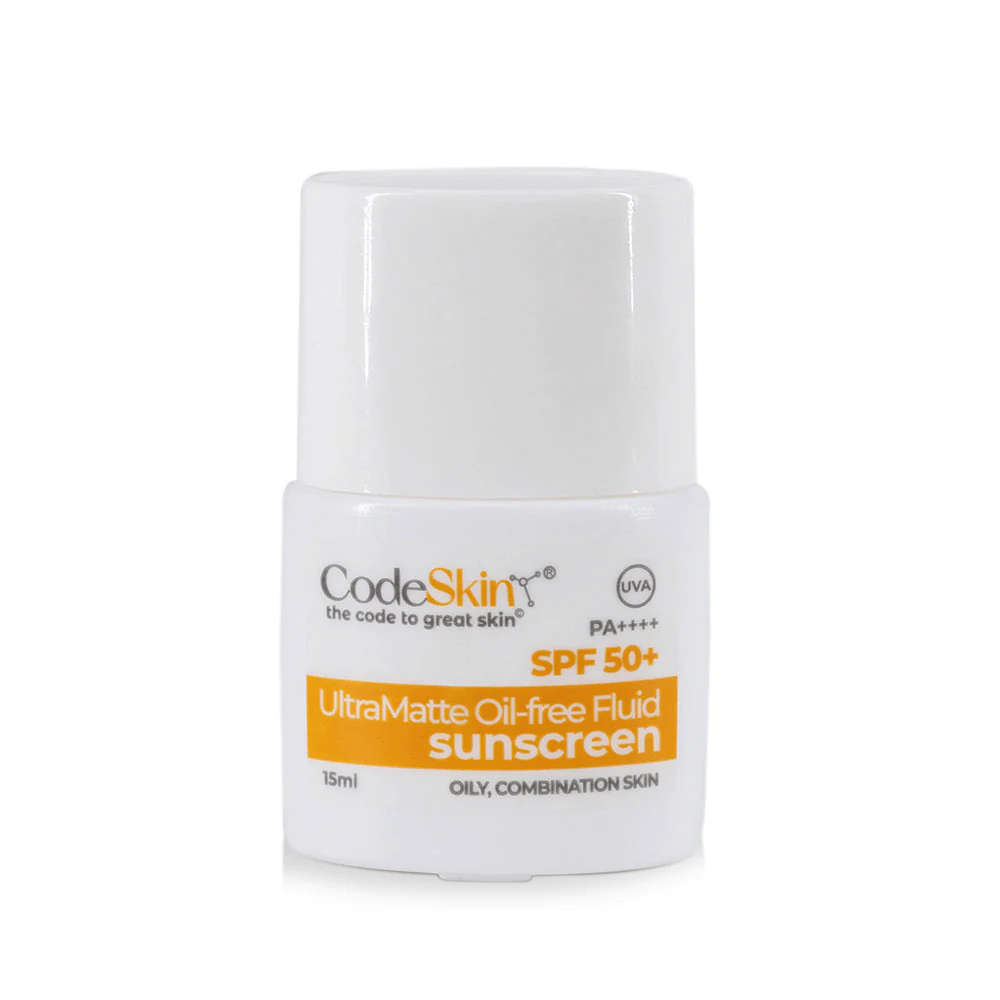 CodeSkin UltraMatte Fluid Sunscreen