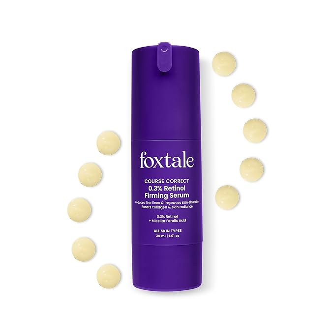 Foxtale 0.3% Retinol + Ferulic Acid Serum