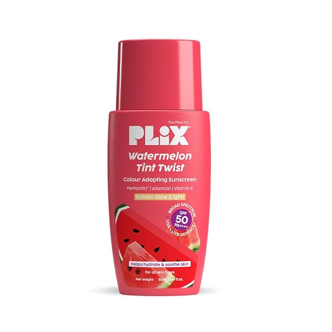 Plix Watermelon Tint Twist Colour-Adapting Sunscreen