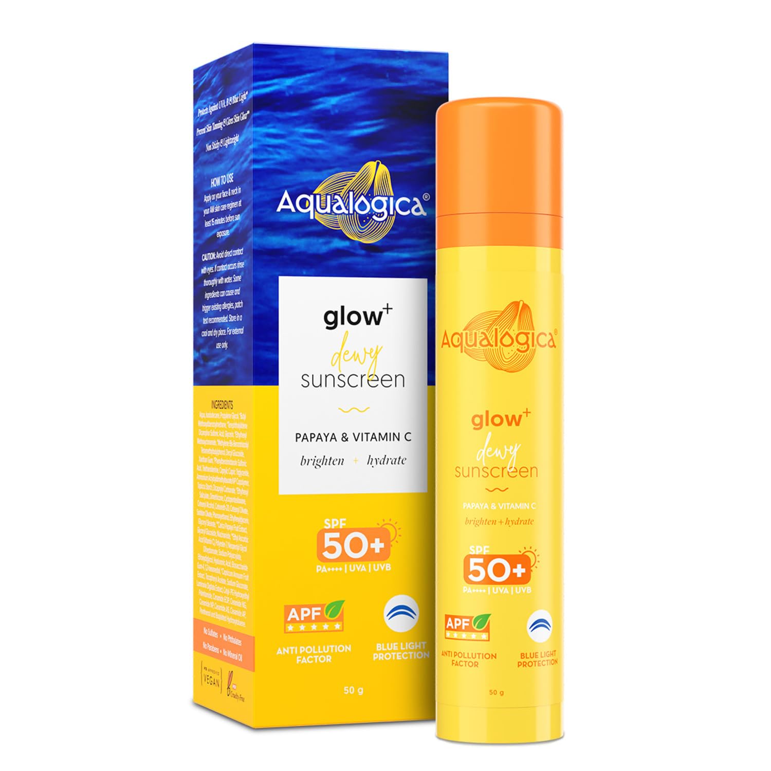 Aqualogica Glow+ Dewy Gel Sunscreen
