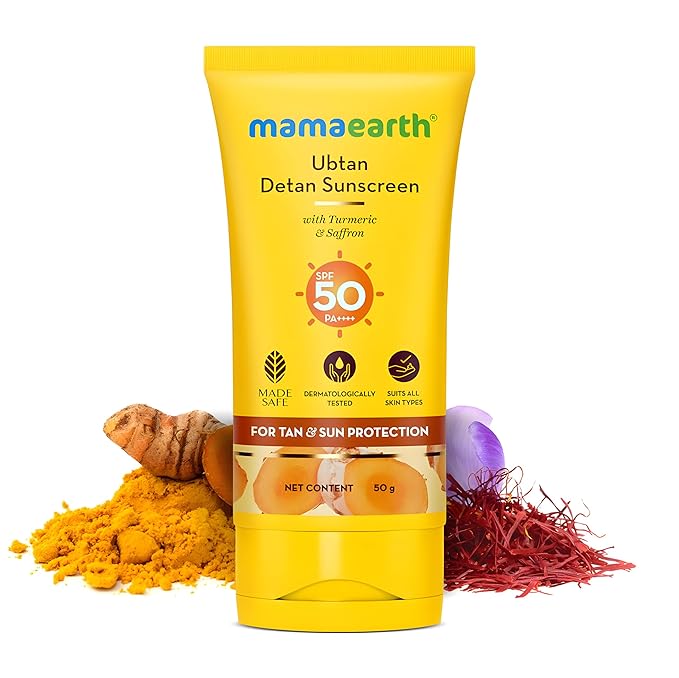 Mamaearth Ubtan Detan Sunscreen