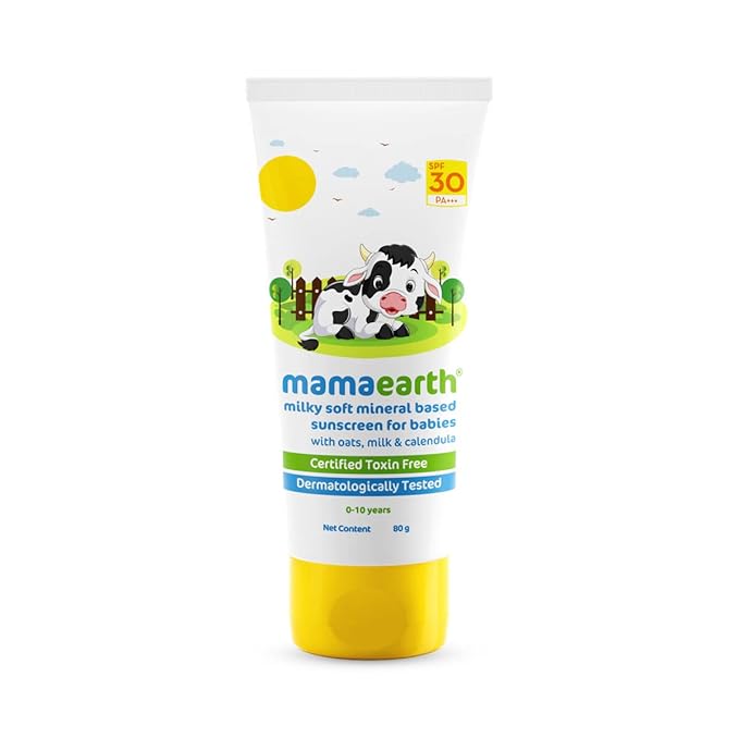 Mamaearth Milky Soft Mineral Based Sunscreen SPF 30