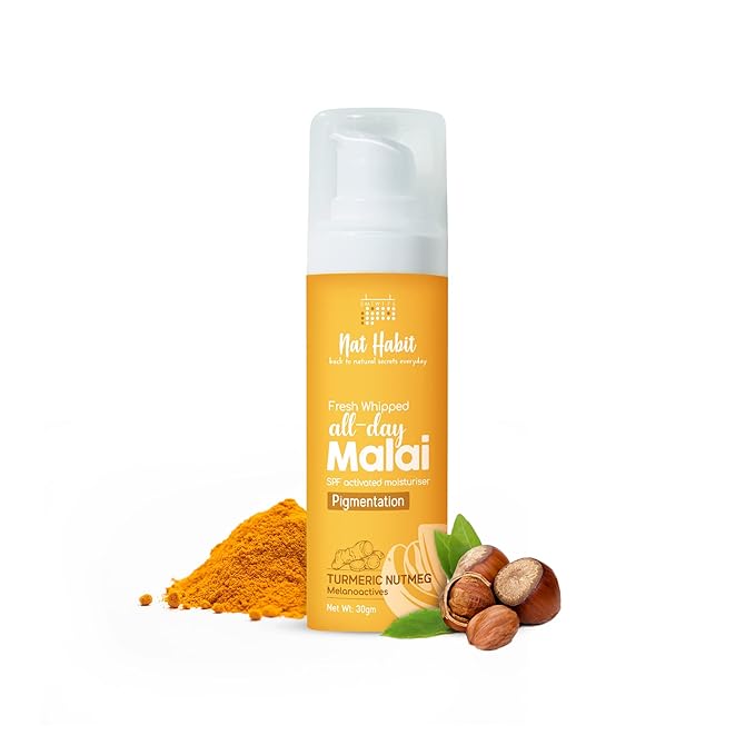 Nat Habits Turmeric Face Malai Cream