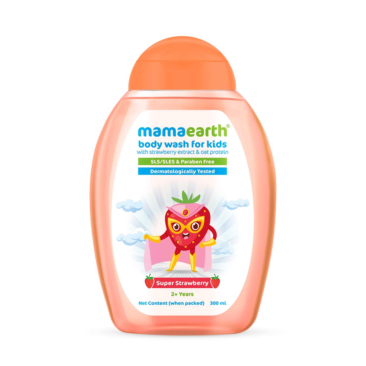 Mamaearth Super Strawberry Body Wash For Kids
