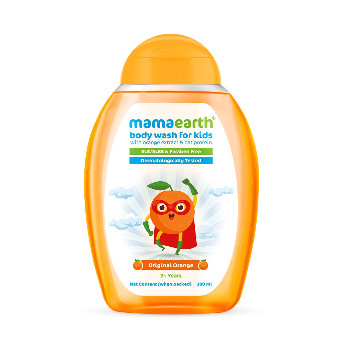 Mamaearth Original Orange Body Wash For Kids