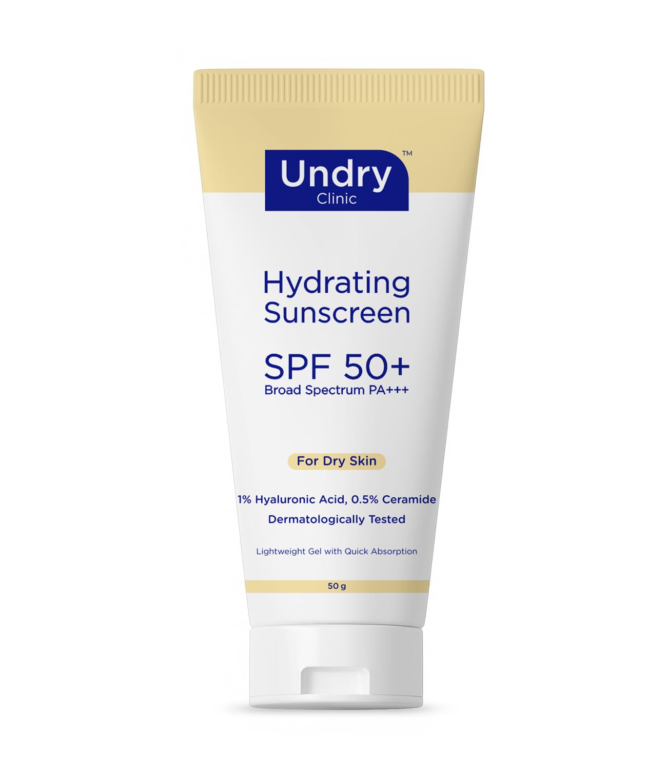 Undry Hydrating Sunscreen SPF 50