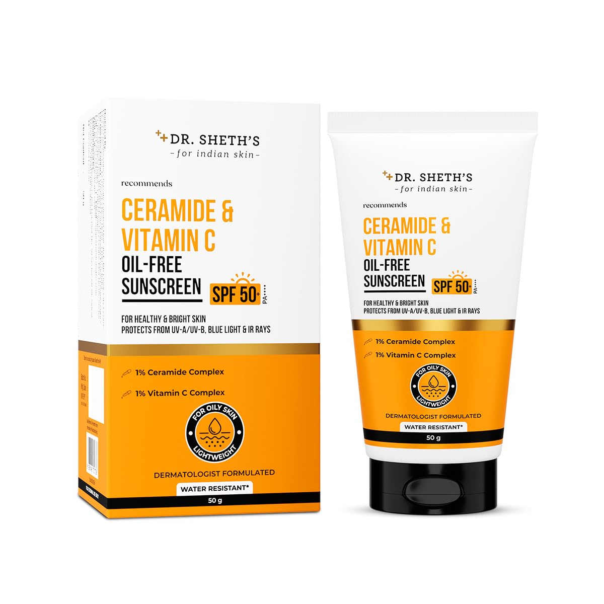 Dr. Sheth's Ceramide & Vitamin C Oil Free Sunscreen
