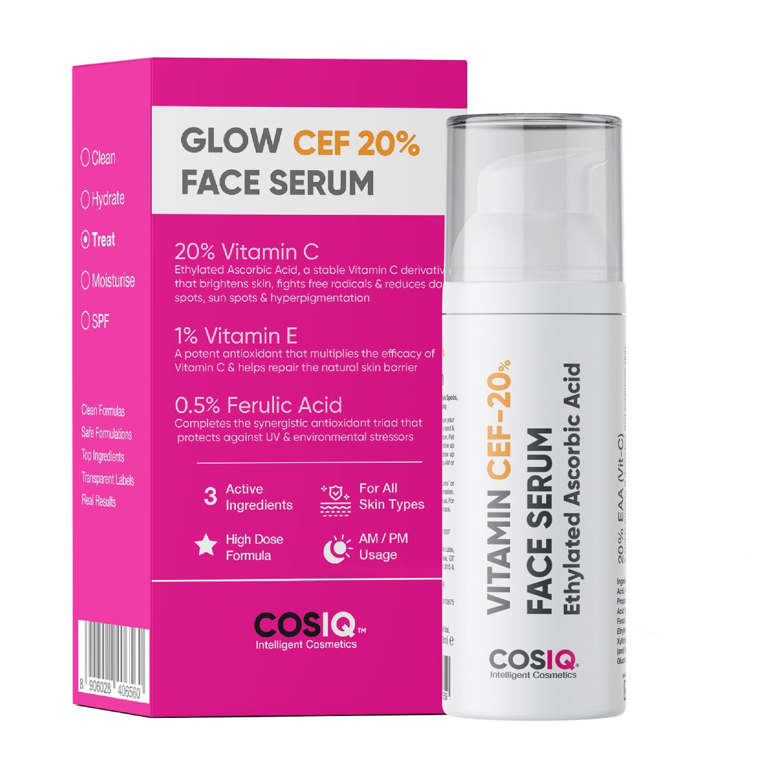Cos-IQ 23% Vitamin C Face Serum