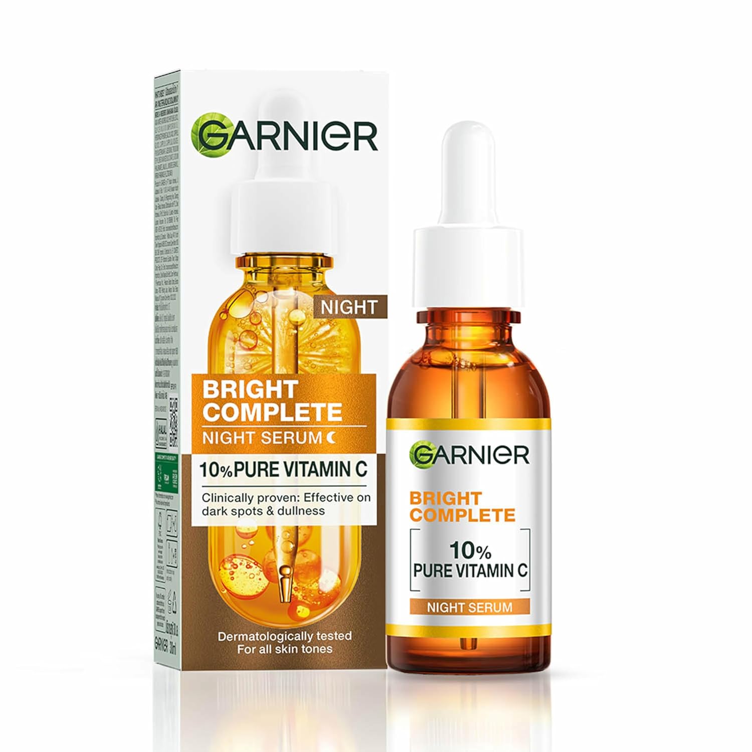 Garnier Bright Complete Night Vitamin C Serum