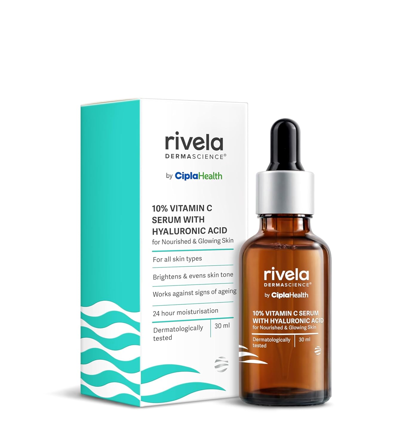 Cipla Rivela Rivela Dermascience By Cipla 10% Vitamin C Face Serum