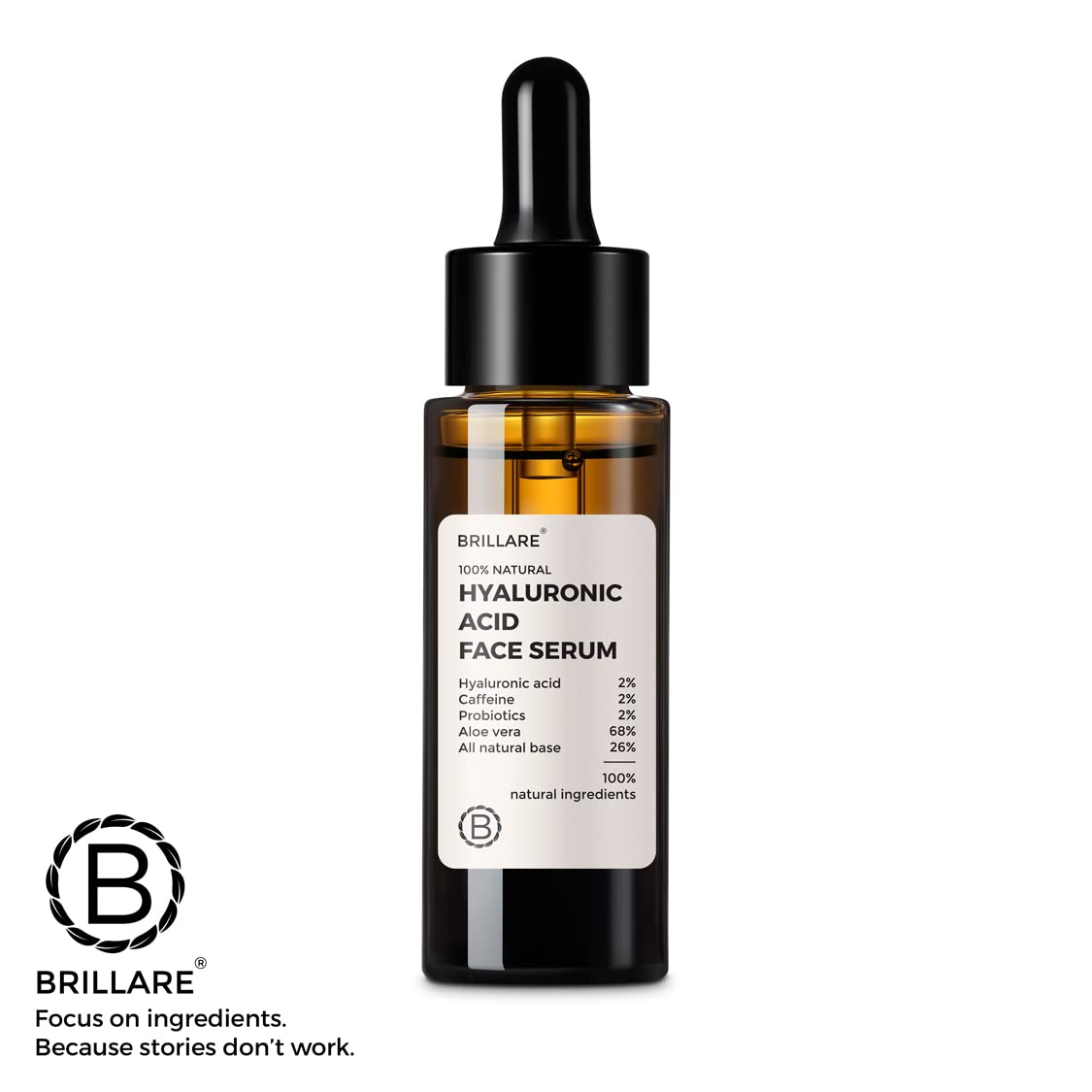 Brillare 2% Hyaluronic Acid Face Serum