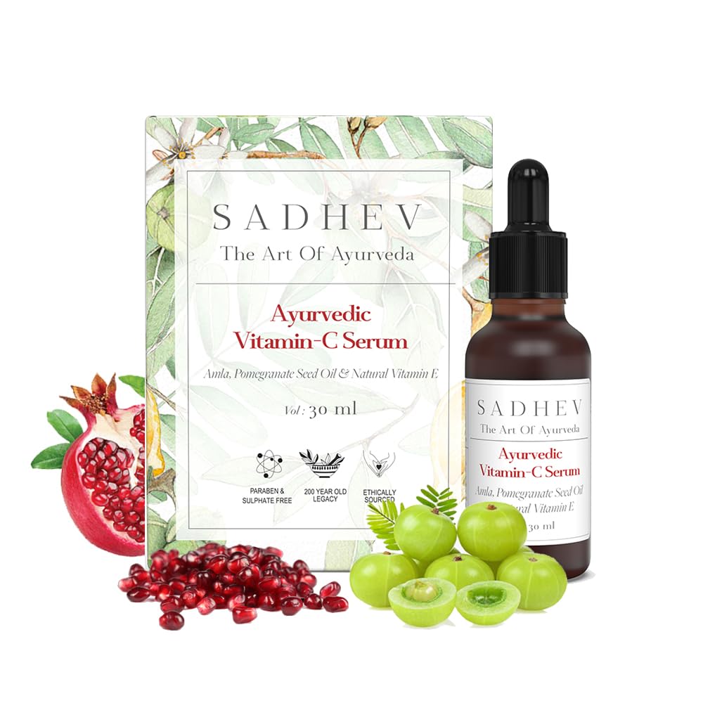 Sadhev Ayurvedic Vitamin C Face Serum