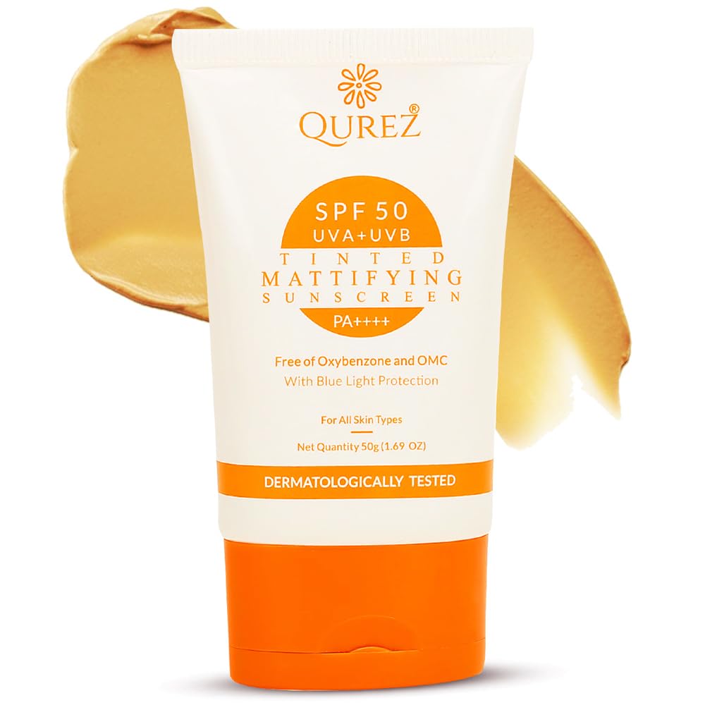 Qurez Tinted Mattifying Sunscreen SPF 50 PA++++