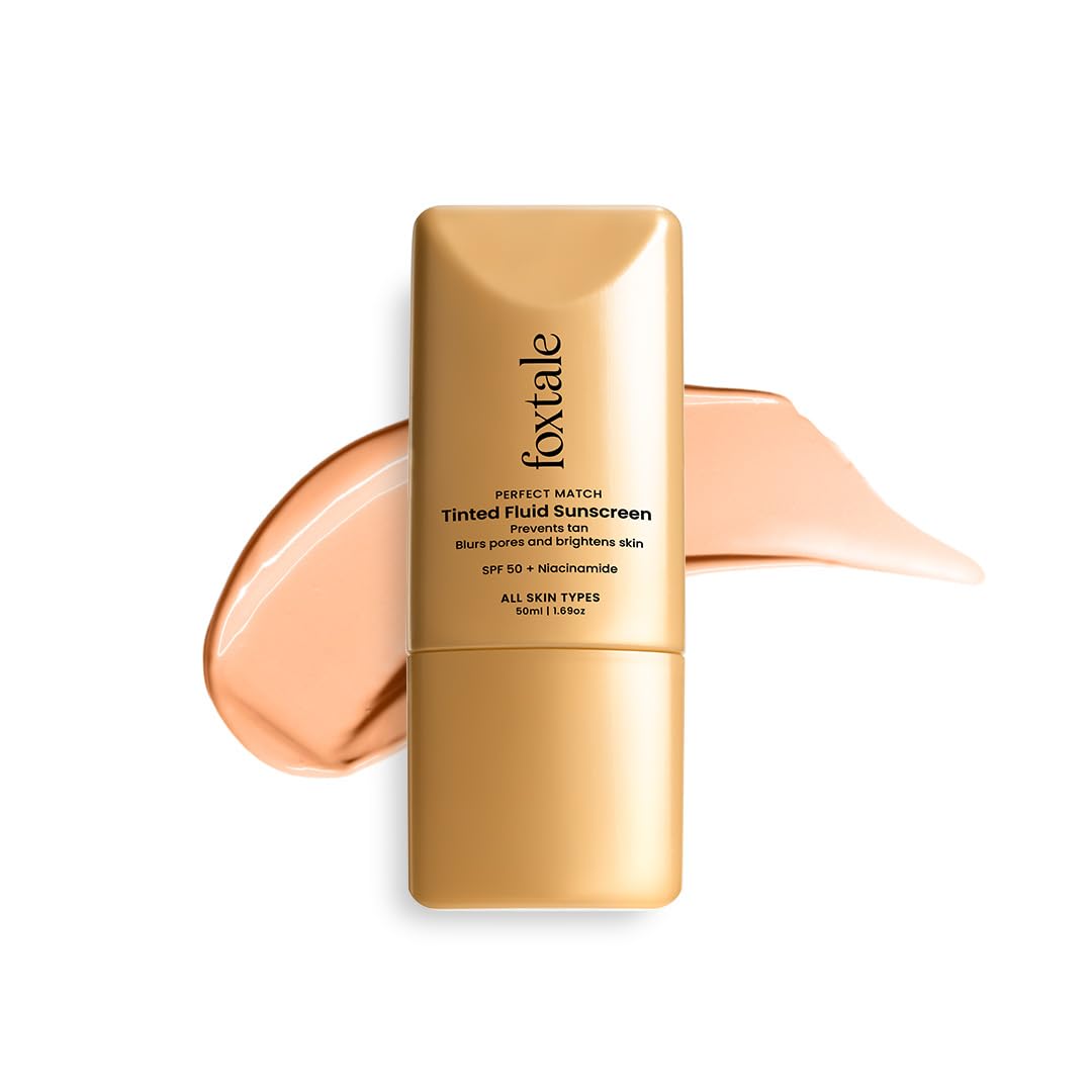 Foxtale Tinted Fluid Sunscreen