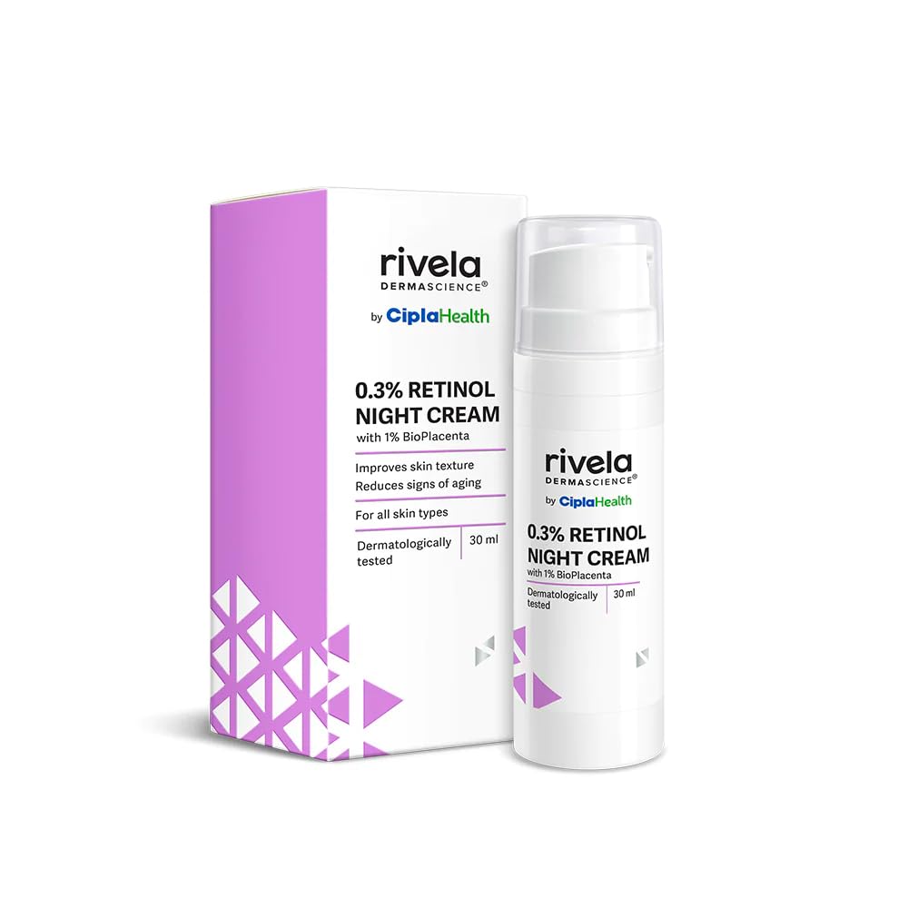Rivela Dermascience By Cipla 0.3% Retinol Night Cream