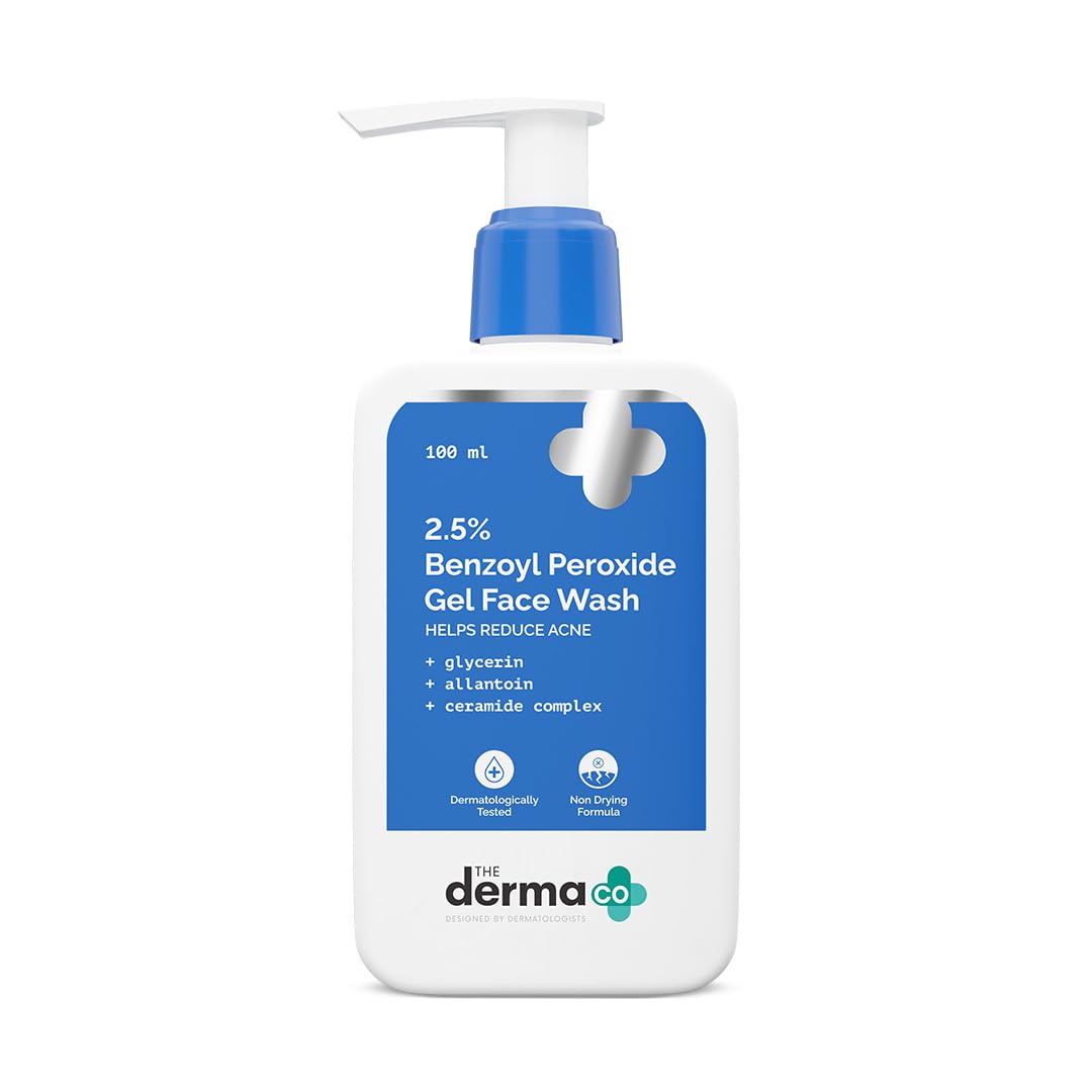 The Derma Co 2.5% Benzoyl Peroxide Gel Face Wash