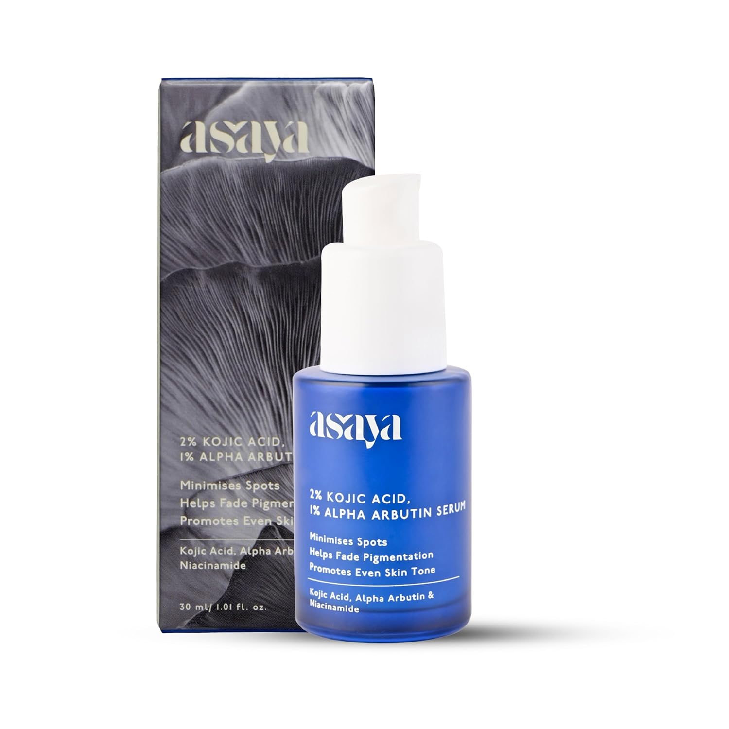 Asaya 2% Kojic Acid + 1% Alpha Arbutin Face Serum