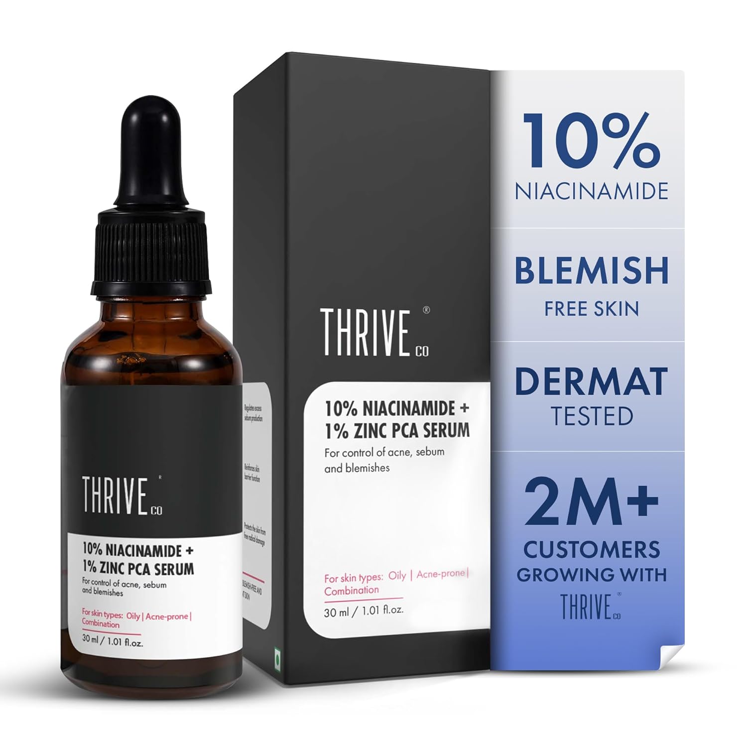 ThriveCo 10% Niacinamide Serum with 1% Zinc PCA