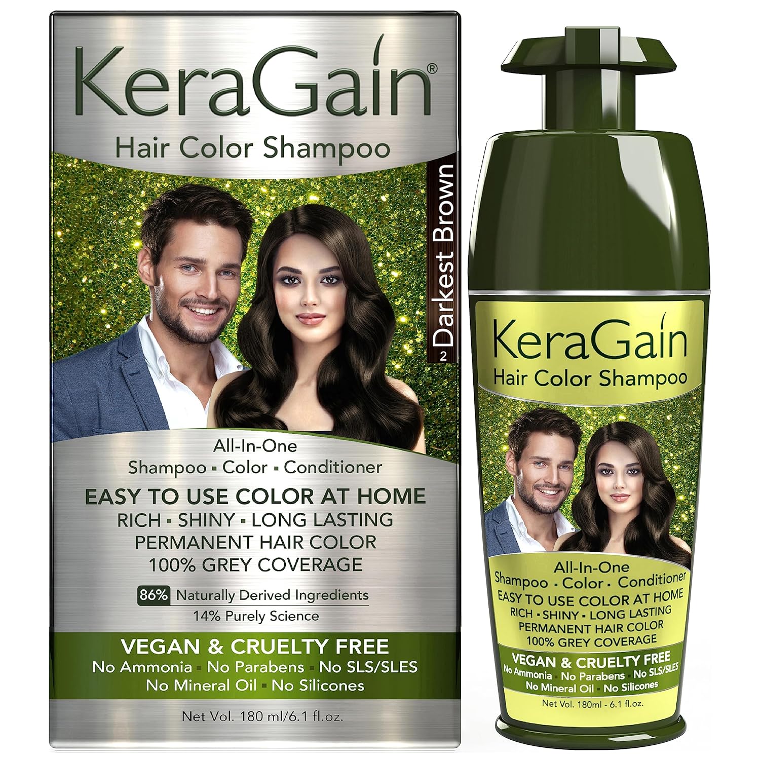 KeraGain Hair Colour Shampoo