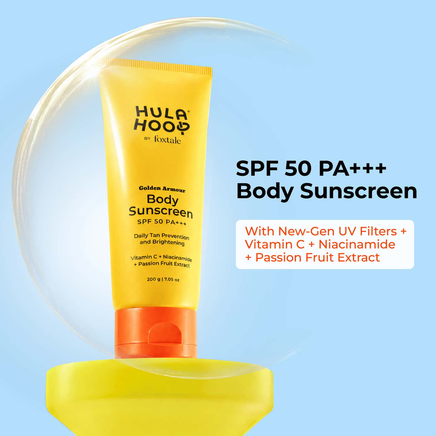 Foxtale Hula Hoop Sunscreen Body Lotion