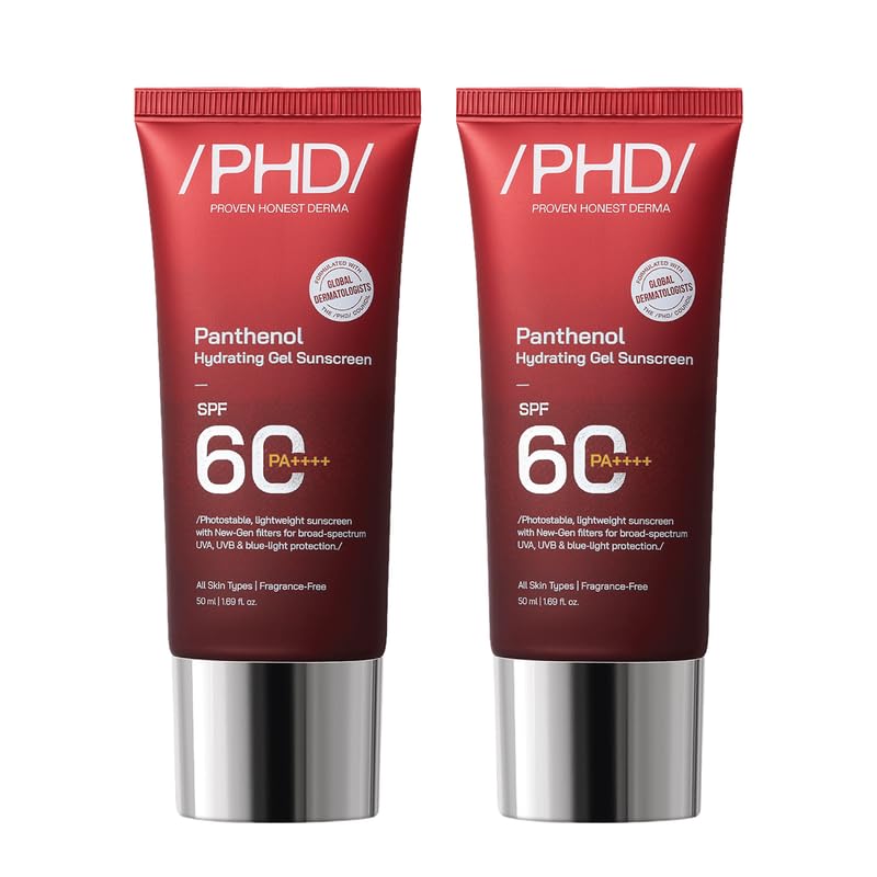 PHD Beauty Panthenol Hydrating Gel Sunscreen SPF 60 PA++++