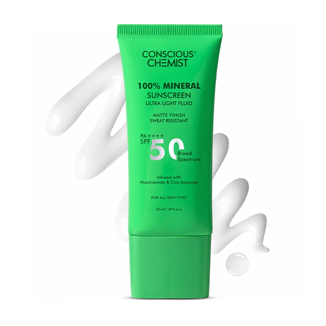 Conscious Chemist 100% Mineral Sunscreen SPF 50 PA++++