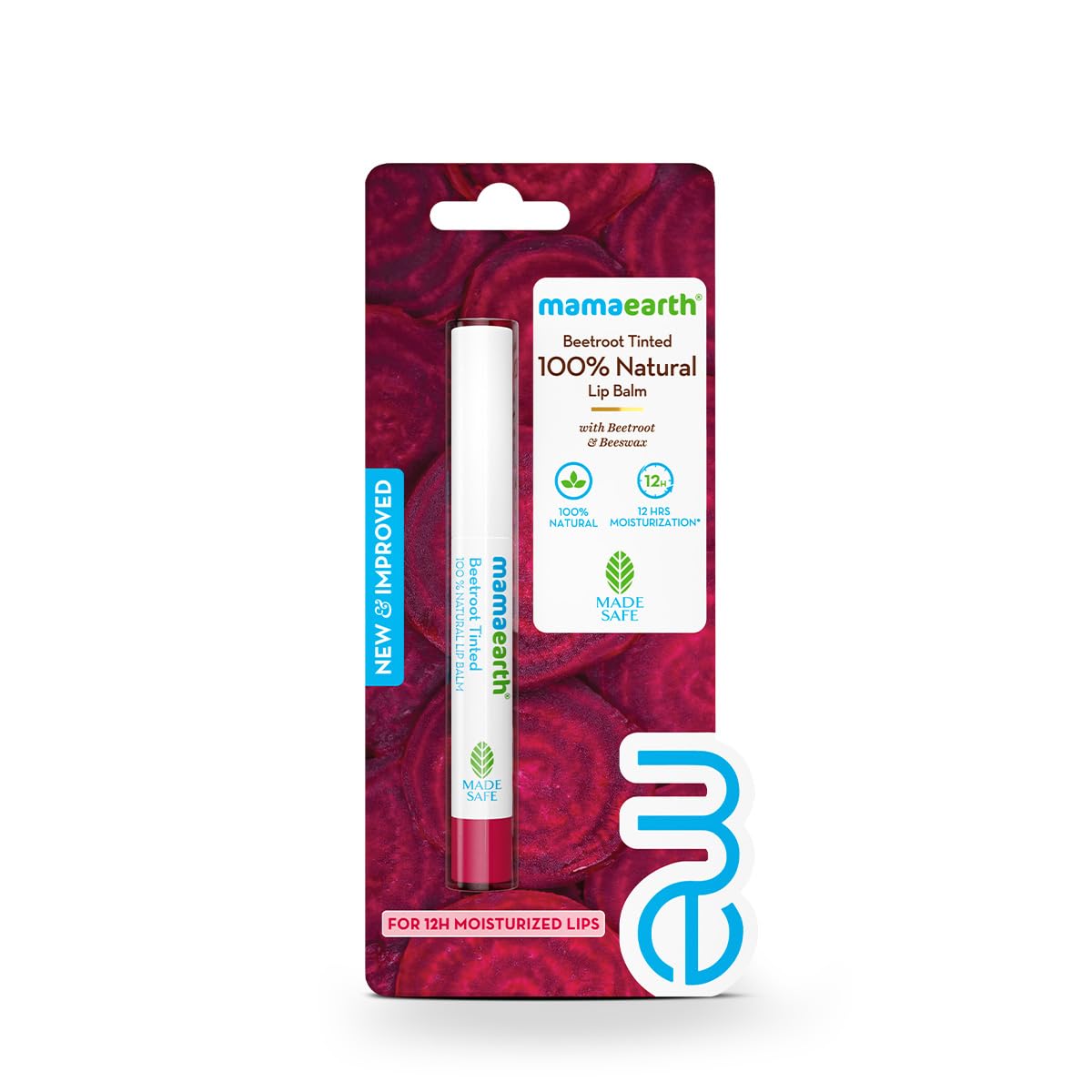 Mamaearth Beetroot Moisture Therapy Lip Balm